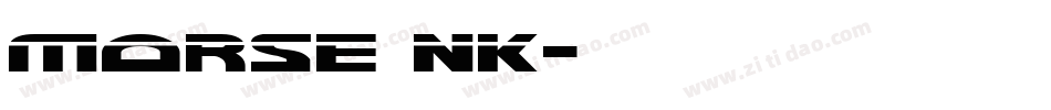 Morse NK字体转换